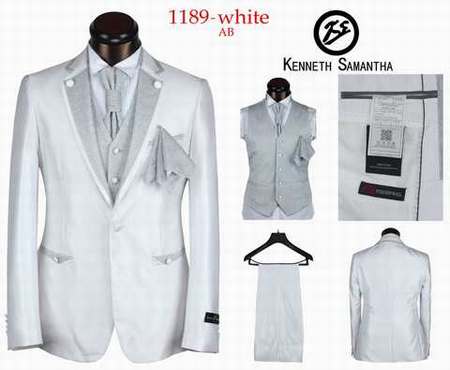 costume blanc homme mariage